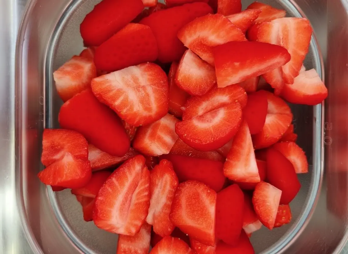 fresas topping yogurteria galatea